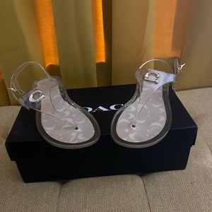 Coach sandals natalee jelly’s